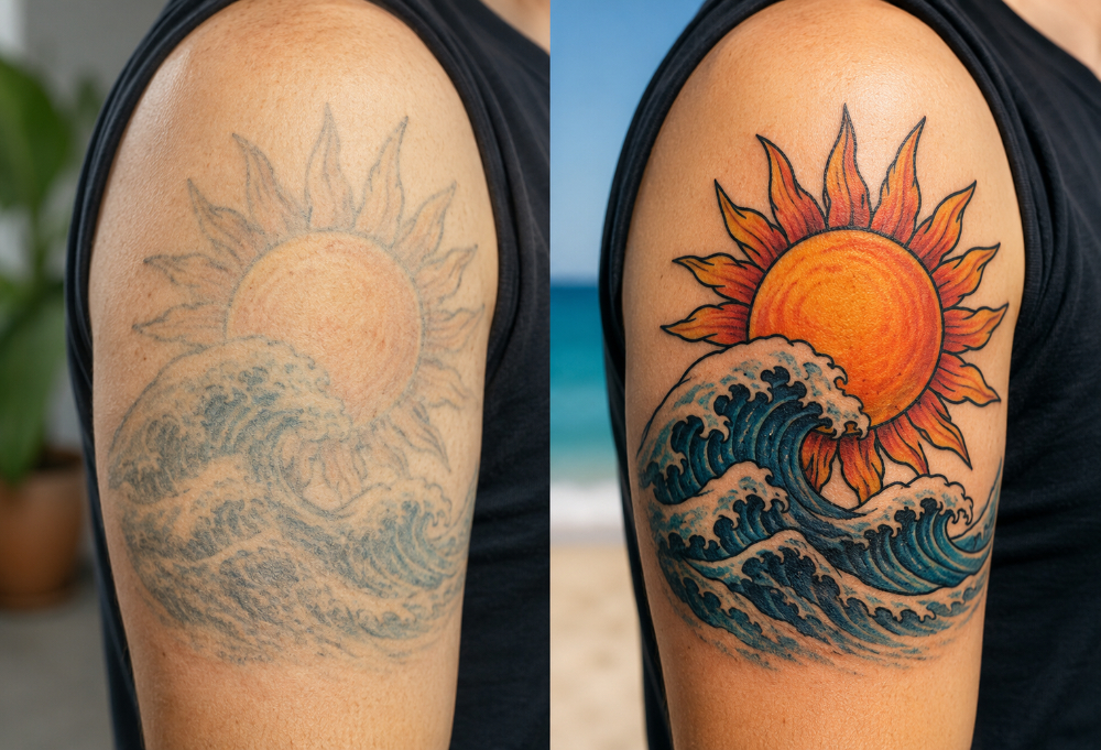 Tattoo Fading